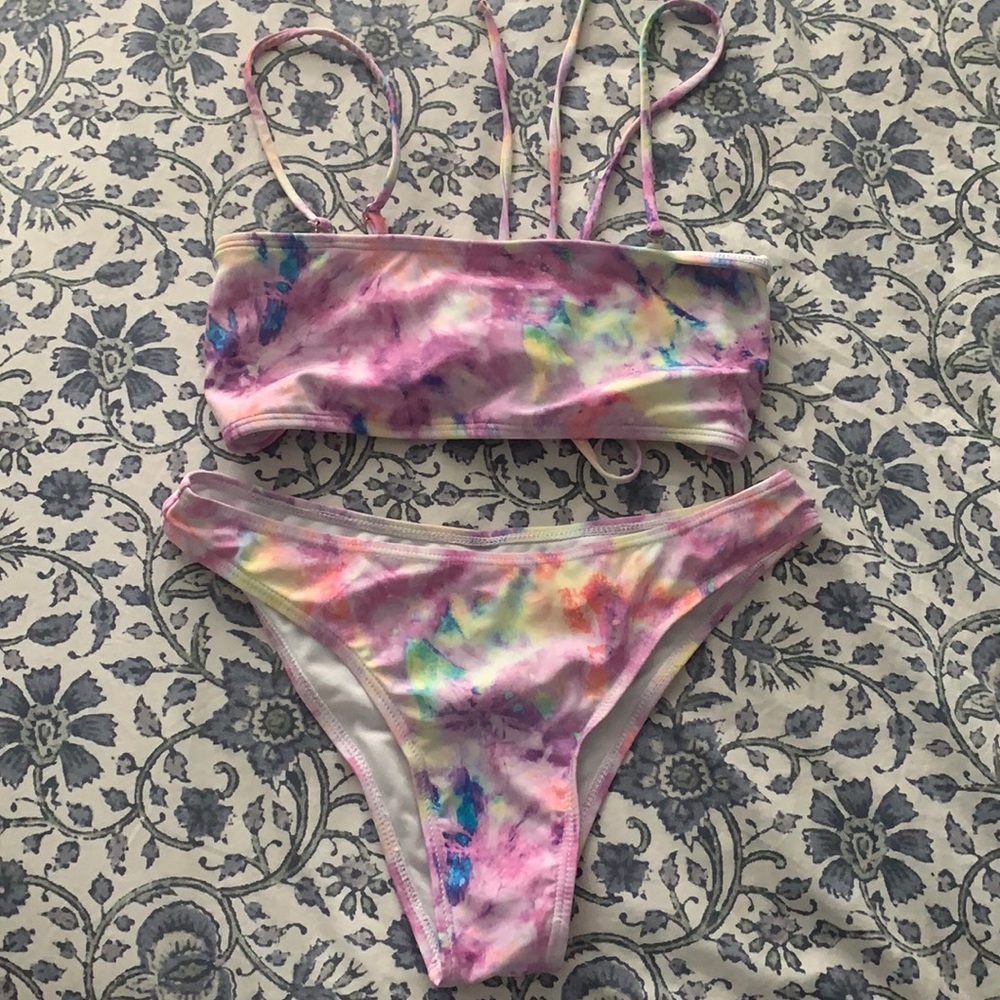 Target tie die two piece bikini!
